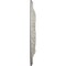 Ekena Millwork Hurley Medallion (Canopies up to 7 1/4"), 22 1/8"OD x 7 1/4"ID x 1 3/4"P, Pot of Cream Crackle CM26HUPCC - alternate 3
